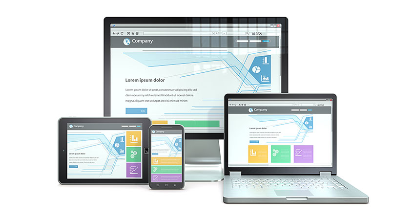 web adaptadas a diferentes dispositivos 