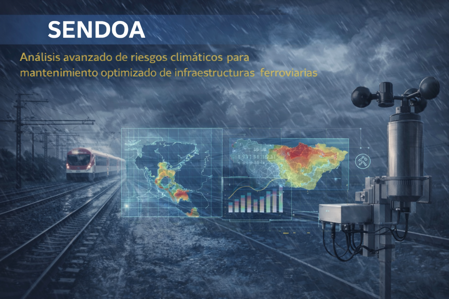 Riesgos climaticos para infraestructuras ferroviarias - Bikuma