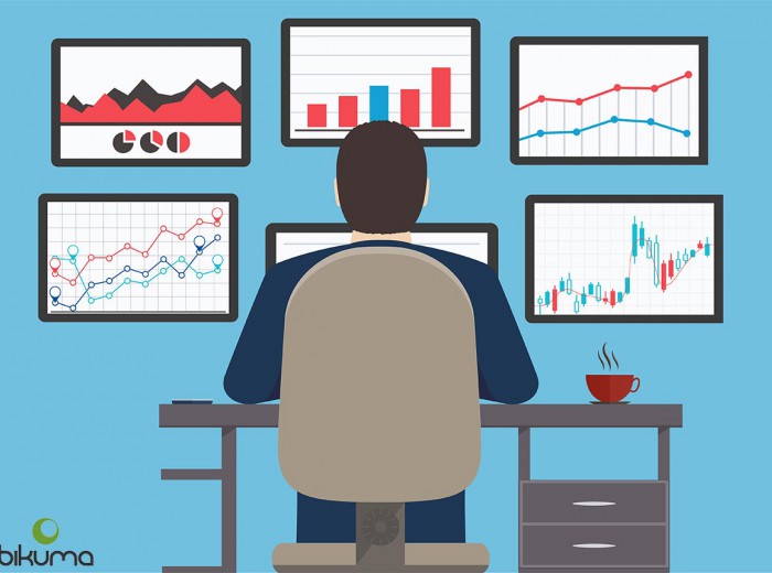 el número de visitas y la analítica web